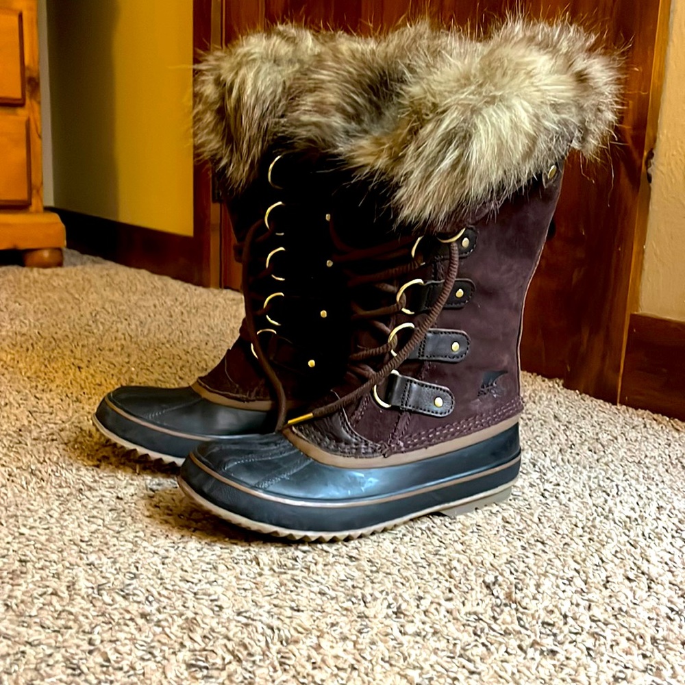 Size 7 Hand Crafted Sorel Natural Rubber ( WOMEN'S JOAN OF ARCTIC™ BOOT )